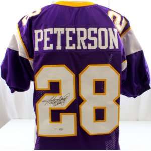  Adrian Peterson Autographed Jersey   JSA   Autographed NFL 