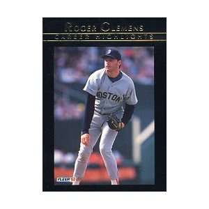  Roger Clemens 1992 Fleer Baseball Career Highlights Insert 