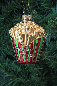   French Fries Xmas Ornament Robert Stanley Fast Food Foodie NEW  