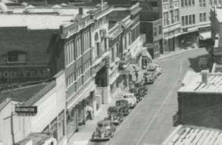 Sharp AZ Bisbee RPPC 1940s STREET SCENE & Town View Near mint  