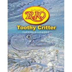 Rio Toothy Critter Hand Tied Leader 7.5ft 20# Silver  