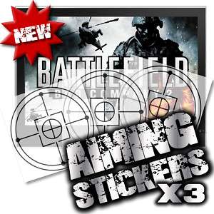 BATTLEFIELD BAD COMPANY 2 AIMING PERK XBOX 360 PS3 X 3  