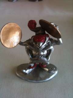 Looney Toones Tazmanian Devil Pewter Figurine  