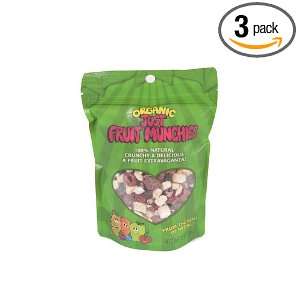 Just Tomatoes Organic Just Fruit Munchies, 3 Ounce Pouch (Pack of 3 