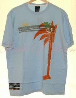 Tommy Hilfiger Men Cotton Santa Cruz Palm Tree T Shirt Tee Shirt M 