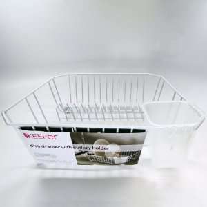  Its A Keeper Dish Drainer with Cutlery Holder