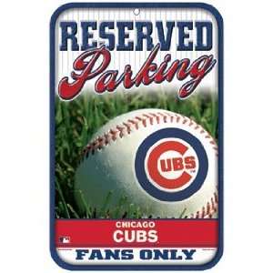  Chicago Cubs Baseball Reserve Parking Sign Sports 