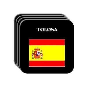  Spain [Espana]   TOLOSA Set of 4 Mini Mousepad Coasters 