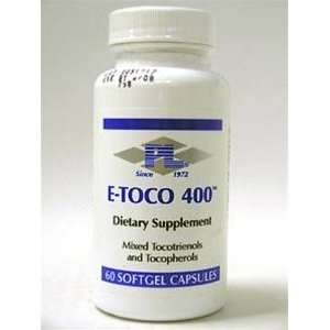  E Toco 400 60 Softgels