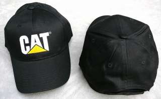 Ball Cap black hat baseball CAT CATERPILLAR ballcap NEW  