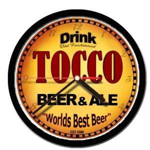  TOCCO beer and ale cerveza wall clock 