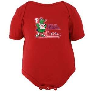  Philadelphia Phillies Red Infant Mascot Creeper Sports 