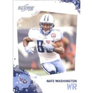  2010 Score Glossy #289 Nate Washington   Tennessee Titans 