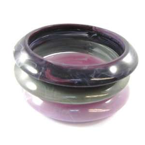  Bracelet french touch Métisse purple gray. Jewelry