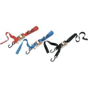  Parts Unlimited Heavy Duty Ratcheting Tie Downs w/Built In 
