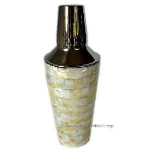   of Pearl Stainless Steel Martini Cocktail Shaker
