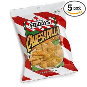 Tgi Friday Cheese Quesadillas Chips, 5.5 Ounce Bags (Pack of 5 