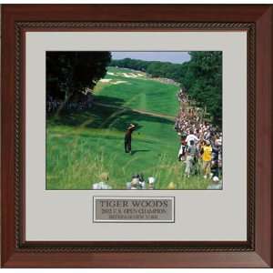   Down the Fairway 2002 US Open Bethpage Framed Ph