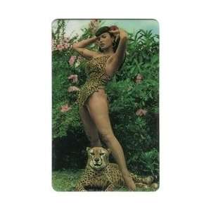    3m Bettie Page & Tiger Bettie In Jungleland Photo by Bunny Yeager