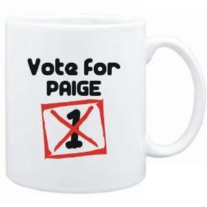 Mug White  Vote for Paige  Female Names  Sports 