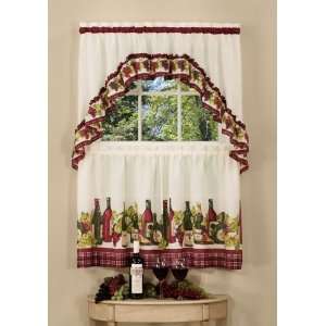  Chardonnay Window Curtain Tiers 