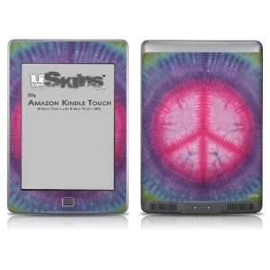  Kindle Touch Skin   Tie Dye Peace Sign 110 by uSkins 