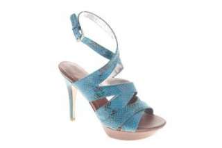 Marc Fisher NEW Tierra Womens Platforms Sandals Blue Designer Medium 7 