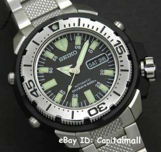 NEW SEIKO FRANKENSTEIN MONSTER AUTOMATIC 23 JEWELS 200M MENS WATCH 