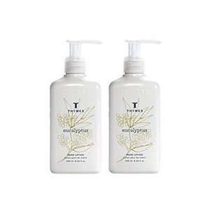  Thymes Eucalyptus Hand Lotion Pack of 2 (8.25oz each 