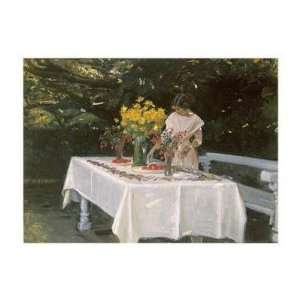  Michael Peter Ancher   Preparing The Table Giclee