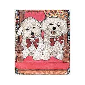  Bichon Pair Mousepad