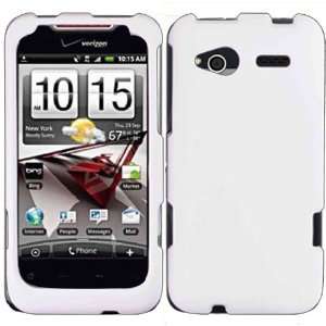  White Hard Case Cover for HTC Radar 4G Cell Phones & Accessories