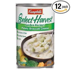 Campbells Select Potato Broccoli Cheese, 18.8 Ounce Cans (Pack of 12 