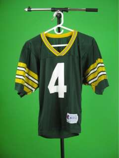 Vintage GREEN BAY PACKERS BRETT FAVRE JERSEY Champion YOUTH M  
