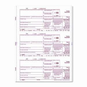  TOPS  Tax Form/1098T, Carbonless Duplicate, 2000 