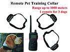 New 1000m 100Level LCD Shock Vibra Remote Pet DOG Training Collar For 