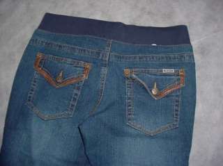 Kika Womens Maternity Capri jeans Size 17/ 34  
