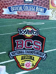2011 BCS National Championship Official Jersey Patch  