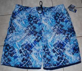 Mens REEBOK swim swimming trunks shorts size XL NEW NWT blue  