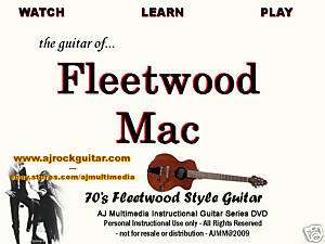 Custom Guitar Lessons, learn Fleetwood Mac  