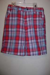 Arizona Boys Plaid Shorts 4+Old Navy Polo Shirt 4T NWT  