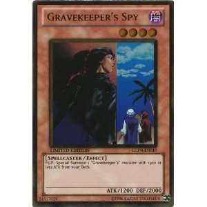    Yugioh Gold Series 4 Gravekeepers Spy Ultra Rare Toys & Games
