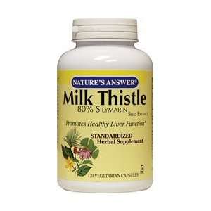  Natures Answer Standardized Milk Thistle Seed Extract 