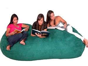 Bean Bag Chair Love Seat By Cozy Sac Micro Suede 8 Hunter Huge Large 