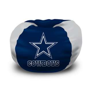Dallas Cowboys NFL Team 102 Round Cotton Duck Bean Bag Chair  
