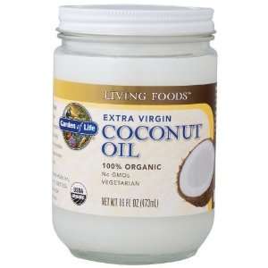 Extra Virgin Coconut Oil By Garden of Life 16 Fl. Oz (Pack of 2 
