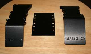 Maxx or E Maxx 3 Black Anodized Aluminum Skid Plates  