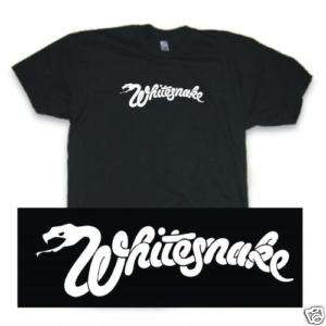 Whitesnake T shirt 80s hair metal rock retro Sm 3XL  