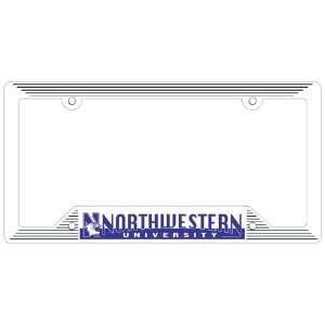    Northwestern Wildcats License Plate Frame