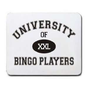  UNIVERSITY OF XXL BINGO PLAYERS Mousepad